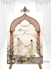 Rishta-e-Rooh Couple Welcome Board