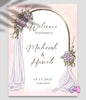 Elara Welcome Board Lilac